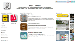 Desktop Screenshot of ericejohnson.com